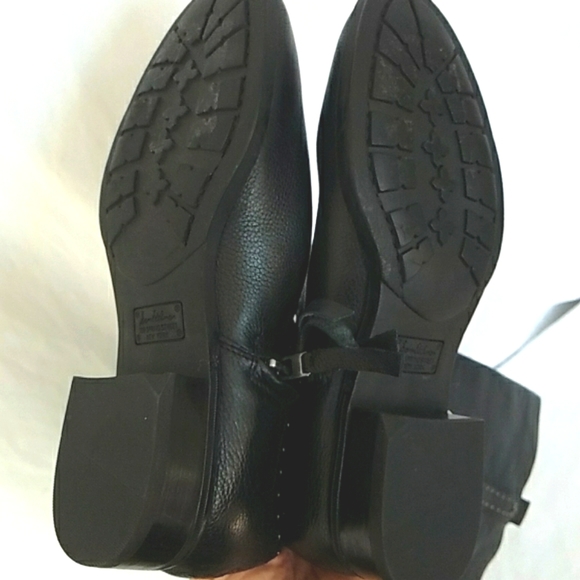 Sam Edelman Women's Prina Leather Knee High Boots Black Sizes 6.5 - Picture 7 of 9